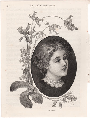 original engravings from The Girl's Own Paper (1888-1890)